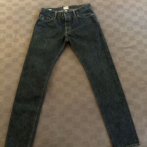 TODD SNYDER JAPANESE SLIM LIGHTWEIGHT SELVEDGE JEANS INDIGO 32W X 34L